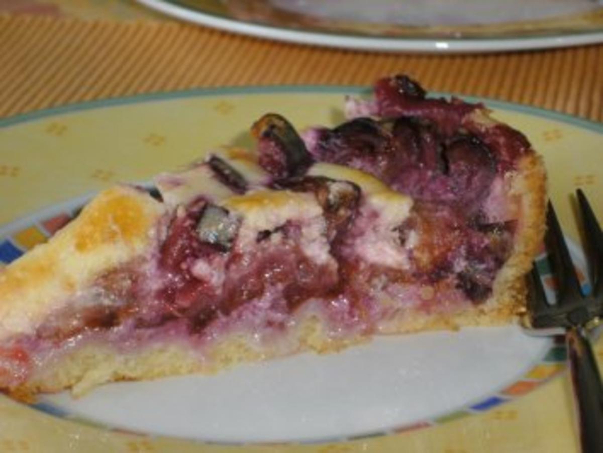 Pflaumenkuchen mit Guss - Rezept - Bild Nr. 2