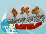 Tempura von Carabiniero - Rezept