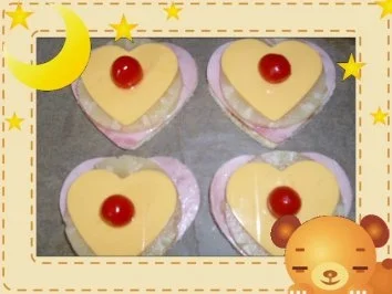 Rezept: Toastherzen "Hawaii" Bild Nr. 2 Toastherzen "Hawaii" - Rezept - Bild Nr. 2