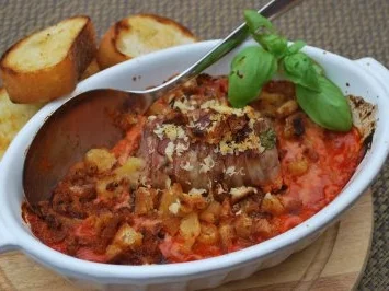 Gefülltes Schweinefilet "Toskana" - Rezept - Bild Nr. 2