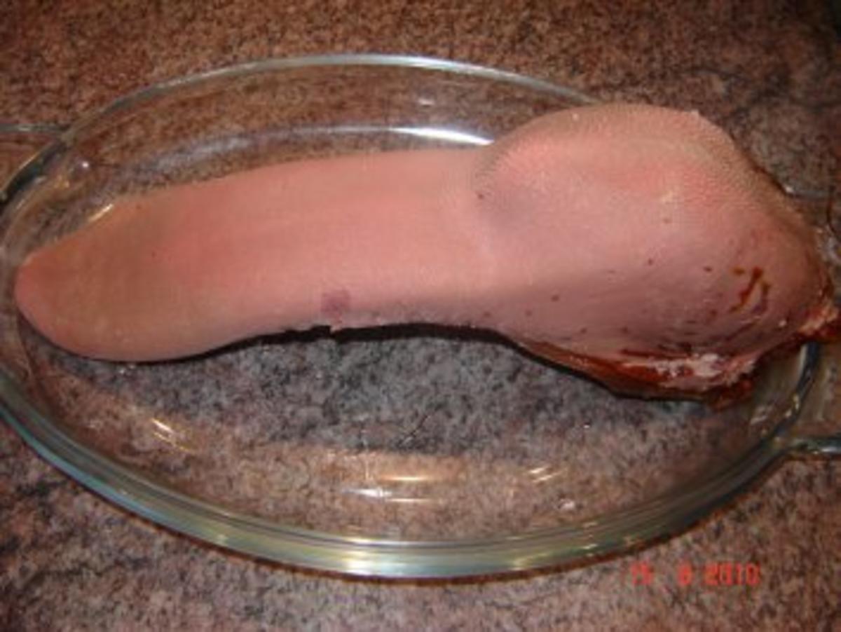 Fleisch : Rinderzunge in Madeirasoße - Rezept - Bild Nr. 3