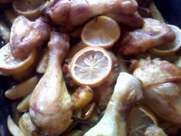 Rosmarin-Zitronen-Hähnchen - Rezept - Bild Nr. 2