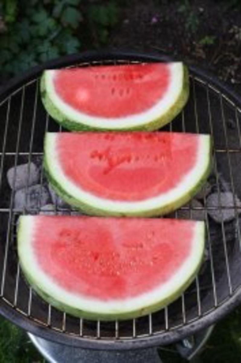 Bilder für Gegrillte Wassermelone mit Szechuanpfeffer - Rezept