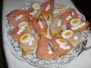 Lachs + Forellenhäppchen - Rezept