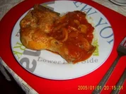 Hähnchenkeulen Medeteraner Art - Rezept