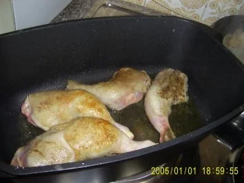 Hähnchenkeulen Medeteraner Art - Rezept - Bild Nr. 4