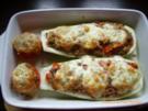 Gefüllter Zucchini trifft gefüllte Tomate - Rezept