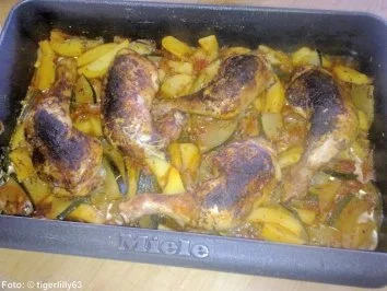 Rezept: Hähnchenpfanne "provencal" Bild Nr. 3 Hähnchenpfanne "provencal" - Rezept - Bild Nr. 3