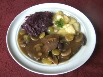 Rinderbraten "Winzer Art" - Rezept