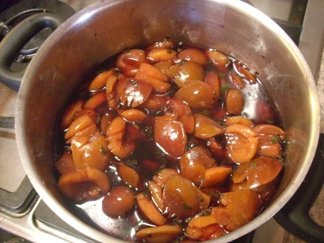 Rezept: Edler Pflaumenkompott Edler Pflaumenkompott - Rezept