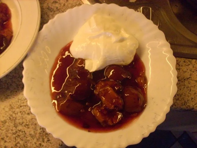 Rezept: Edler Pflaumenkompott Bild Nr. 2 Edler Pflaumenkompott - Rezept - Bild Nr. 2