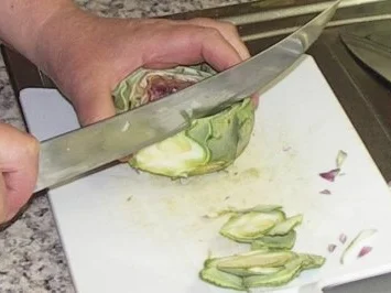 Rezept: Gefüllter Artischockenboden Bild Nr. 4 Gefüllter Artischockenboden - Rezept - Bild Nr. 4