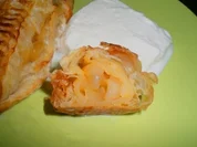 Rezept: Apfeltaschen beschwipst Apfeltaschen beschwipst - Rezept