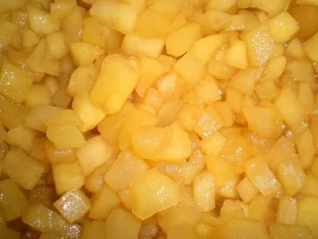 Rezept: Apfeltaschen beschwipst Apfeltaschen beschwipst - Rezept