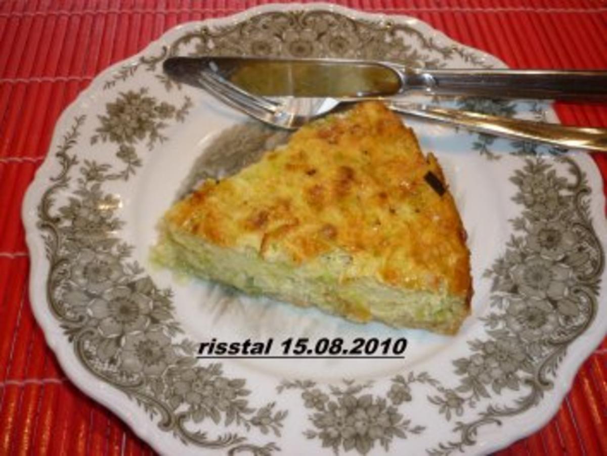 Lauchtorte mit Mehl und Eigelb - Rezept mit Bild - kochbar.de