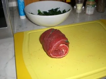 Michis Rinderrouladen mit Spinat-Mozarella-Füllung - Rezept - Bild Nr. 5