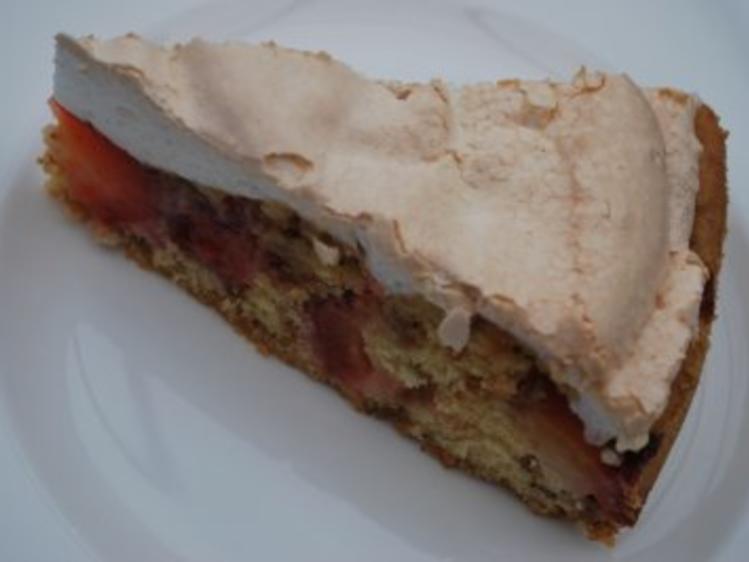 Italienischer Pflaumenkuchen mit Baiserhaube - Rezept - kochbar.de Italienischer Pflaumenkuchen mit Baiserhaube - Rezept - kochbar.de