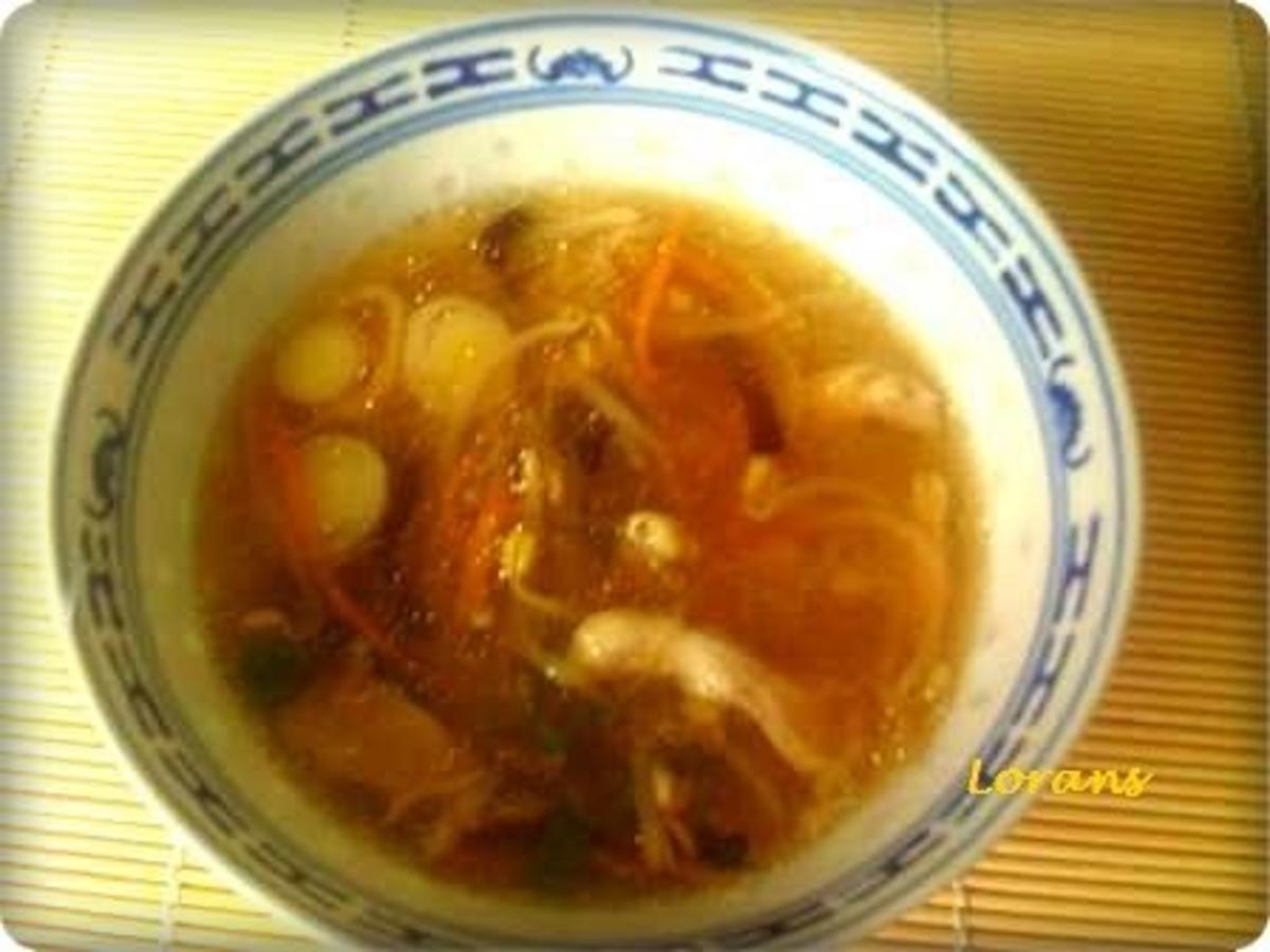 Asiatisch - Pekingsuppe süß-sauer - Rezept - Bild Nr. 15