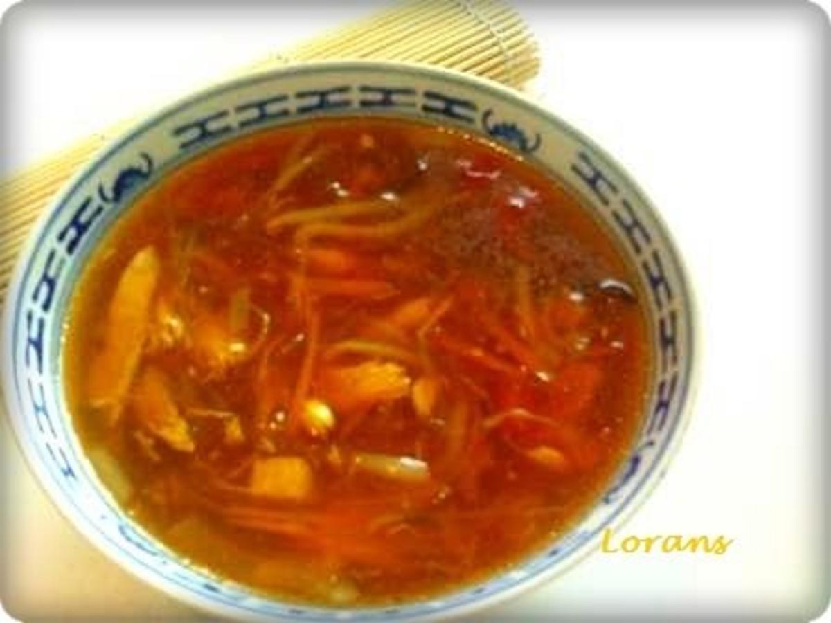 Asiatisch - Pekingsuppe süß-sauer - Rezept - Bild Nr. 14
