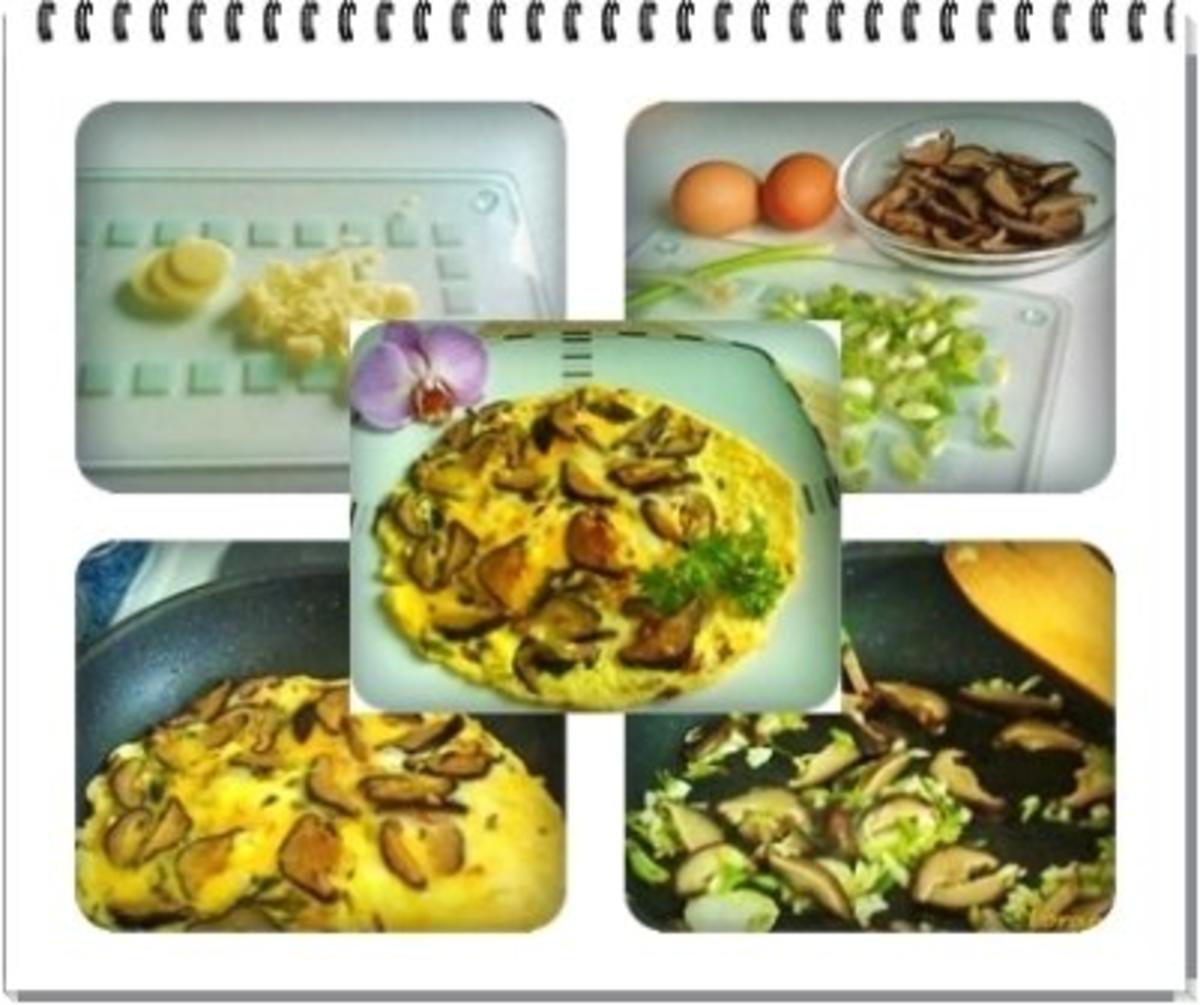 Asiatisch - Shiitake mit Eier und Frühlingszwiebeln - Rezept - Bild Nr. 13