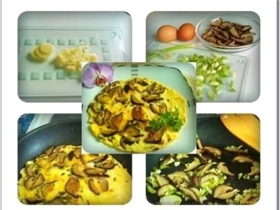 Asiatisch - Shiitake mit Eier und Frühlingszwiebeln - Rezept - Bild Nr. 13