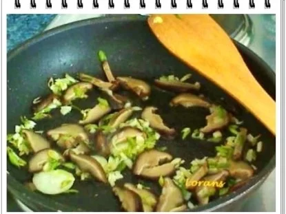 Asiatisch - Shiitake mit Eier und Frühlingszwiebeln - Rezept - Bild Nr. 10