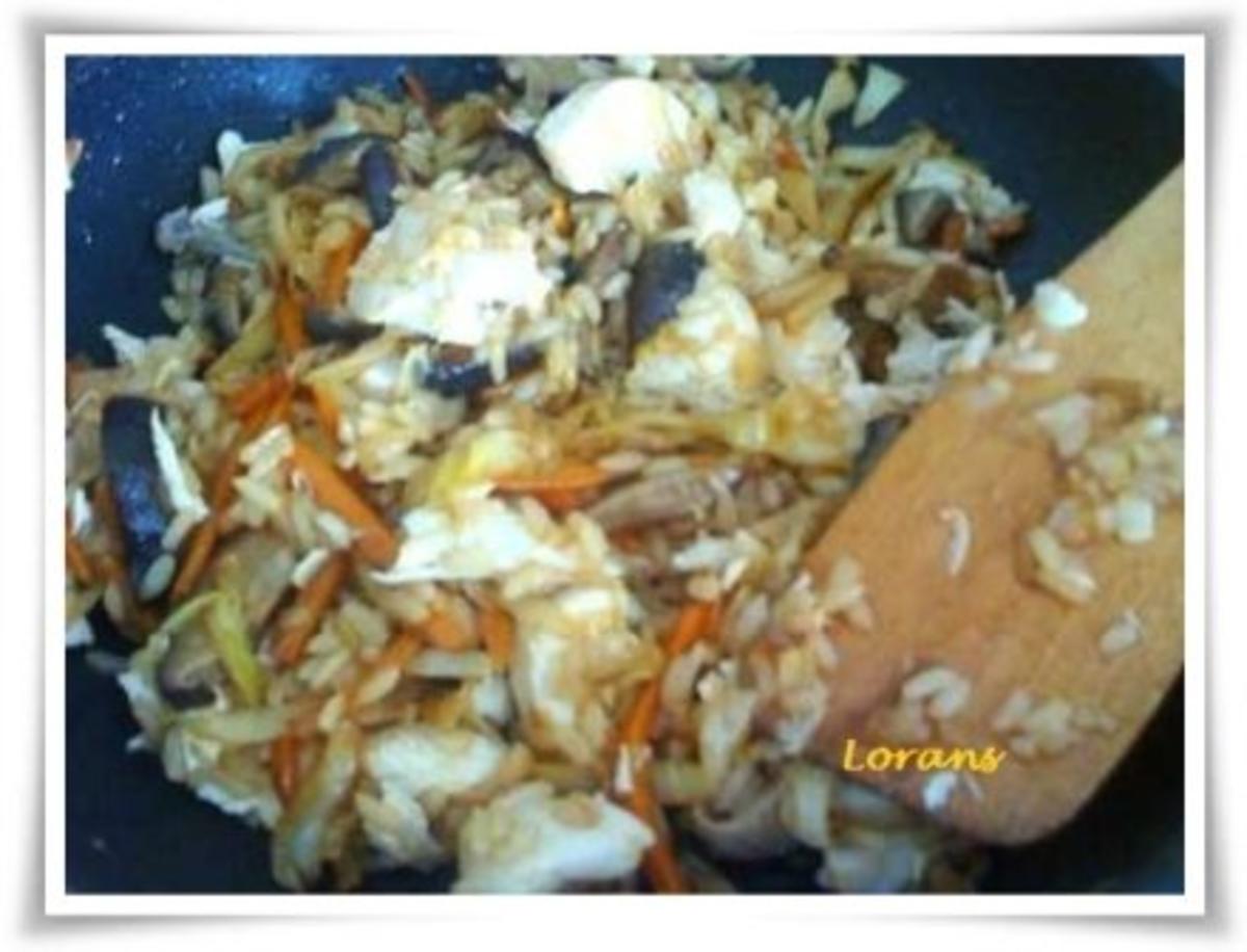 Asiatisch - Shiitake mit Reis und Gemüse - Rezept - Bild Nr. 10