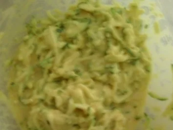 Maismehl-Muffins mit Käse und Zucchini - Rezept - Bild Nr. 2