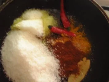 Kichererbsen mit Kokosnuss - Rezept - Bild Nr. 3