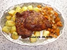 Geschmorte Putenoberkeule - Rezept