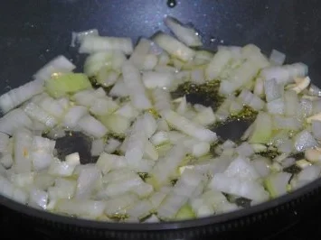 Poreequiche mit Birnen und Edelpilzkäse - Rezept - Bild Nr. 4