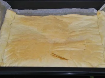 Poreequiche mit Birnen und Edelpilzkäse - Rezept - Bild Nr. 7