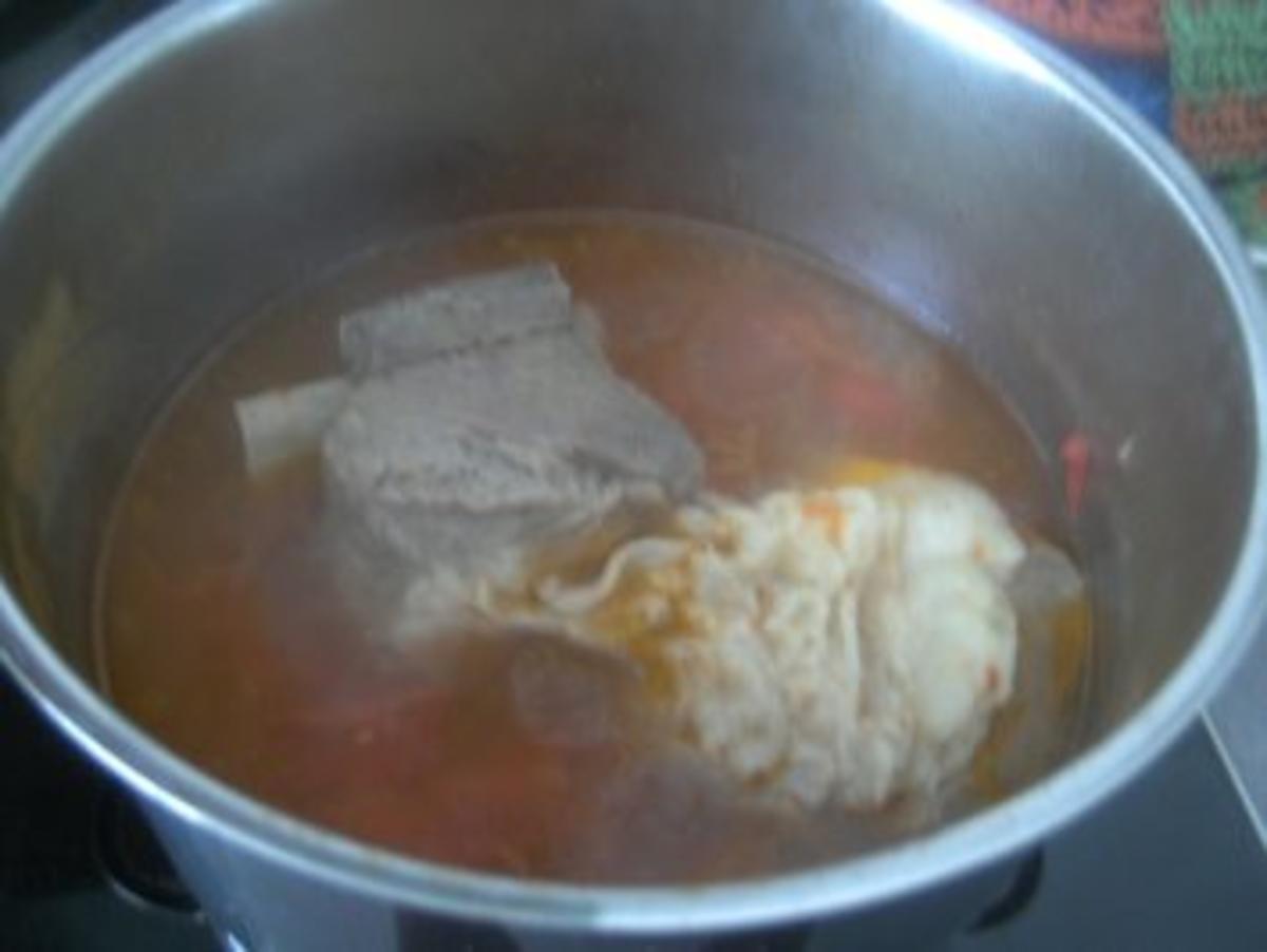 Nudelsuppe mit Rindfleisch gekocht - Rezept - Bild Nr. 2