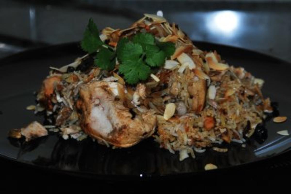 Hühner-Biriyani - Rezept