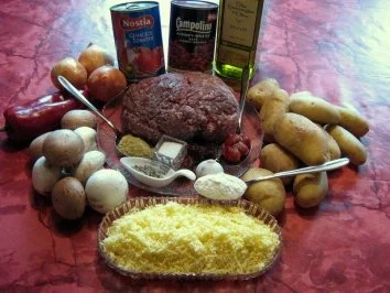 Kartoffelauflauf mit Hackfleisch und Kidney-Bohnen - Rezept - Bild Nr. 2