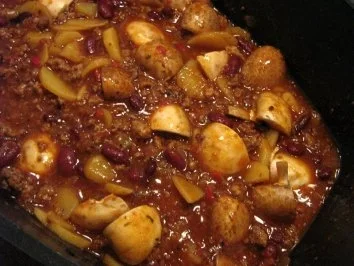 Kartoffelauflauf mit Hackfleisch und Kidney-Bohnen - Rezept - Bild Nr. 5