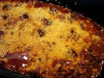 Kartoffelauflauf mit Hackfleisch und Kidney-Bohnen - Rezept - Bild Nr. 7