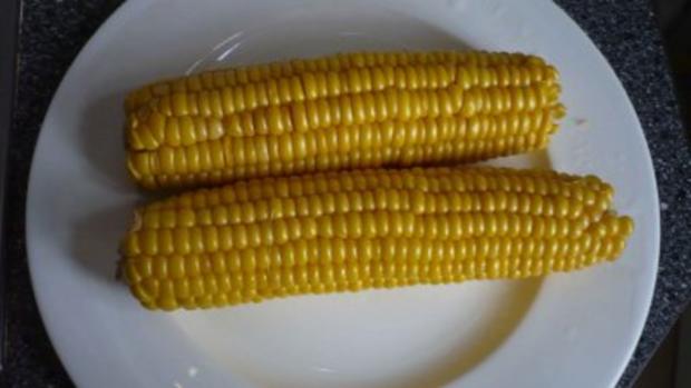 Maiskolben mit Knoblauchbutter auf die schnelle Art - Rezept - kochbar.de