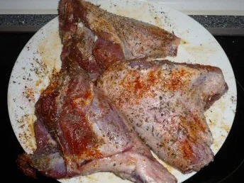 Rezept: Lammhinterhaxen mediterran angehaucht Bild Nr. 3 Lammhinterhaxen mediterran angehaucht - Rezept - Bild Nr. 3