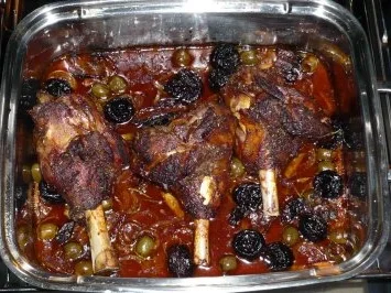 Rezept: Lammhinterhaxen mediterran angehaucht Bild Nr. 7 Lammhinterhaxen mediterran angehaucht - Rezept - Bild Nr. 7