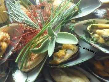 Grüne Muscheln im Pernod-Kräutersud - Rezept - Bild Nr. 2