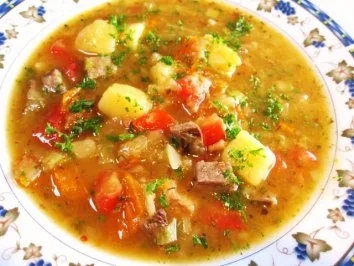 Eintopf  "Allerlei"  mit Allem, was noch da war ... - Rezept - Bild Nr. 2