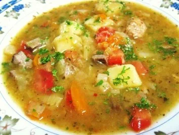 Eintopf  "Allerlei"  mit Allem, was noch da war ... - Rezept - Bild Nr. 3