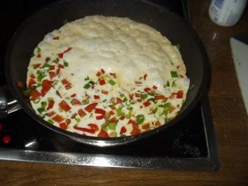 Hühnchen-Paprika-Nudel-Versammlung - Rezept - Bild Nr. 5