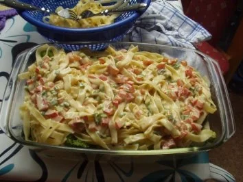 Hühnchen-Paprika-Nudel-Versammlung - Rezept - Bild Nr. 7