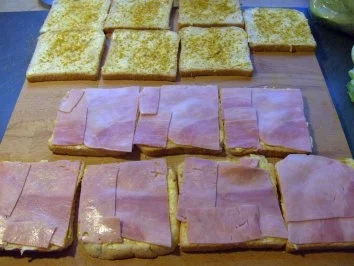 Rezept: Sandwiches nach Daddy-Art Bild Nr. 4 Sandwiches nach Daddy-Art - Rezept - Bild Nr. 4