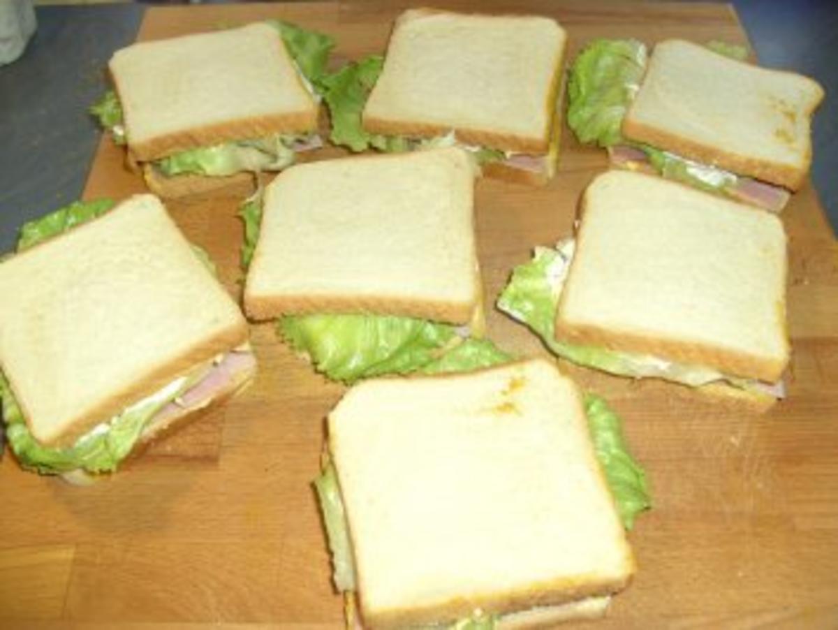Sandwiches nach Daddy-Art - Rezept