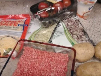 Rezept: Kartoffel-Lasagne mit Hack Bild Nr. 2 Kartoffel-Lasagne mit Hack - Rezept - Bild Nr. 2