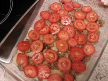 Rezept: Kartoffel-Lasagne mit Hack Bild Nr. 7 Kartoffel-Lasagne mit Hack - Rezept - Bild Nr. 7