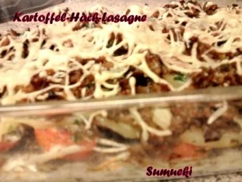 Rezept: Kartoffel-Lasagne mit Hack Kartoffel-Lasagne mit Hack - Rezept